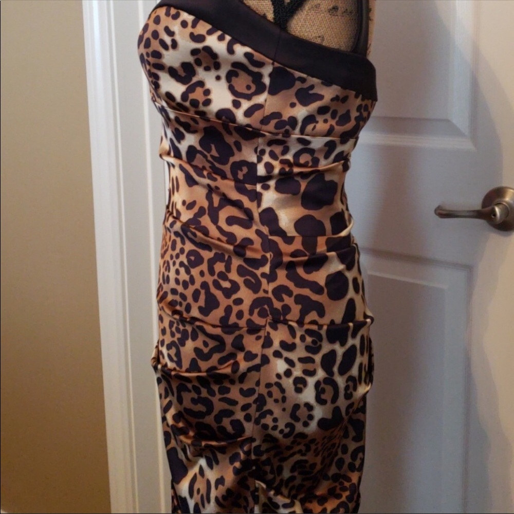 Cache Animal Print Bodycon Size 8 - Picture 5 of 5